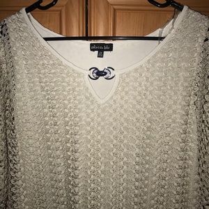 Crotchet Knit Top